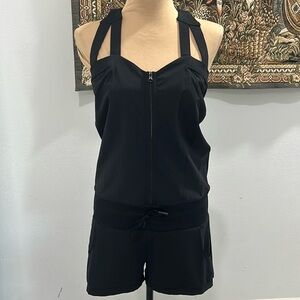 Jo + Jax Women’s Fun Dance‎ Romper. Wide Strap Comfortable Short Romper.XS(746)